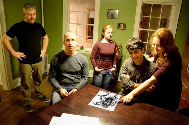 Advance Man featuring Sean Williams, Jason Howard, Becky Byers, David Rosenblatt, & Kristen Vaughan Photo credit Deborah Alexander[1]